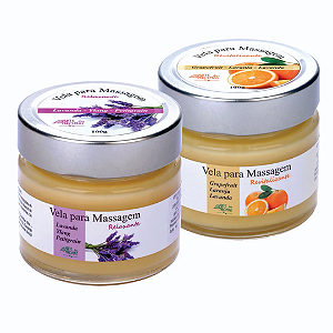 Vela para massagem 100g - Arte dos Aromas