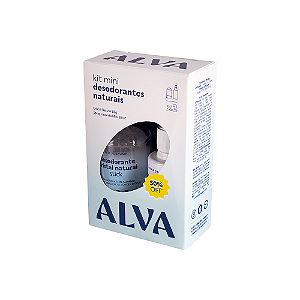 Kit transição desodorante natural 60g - Alva