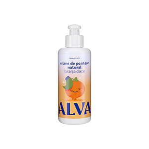 Creme de Pentear Infantil Laranja Doce e Baunilha 160ml - Alva