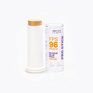 Protetor solar facial em bastão PRO STICK FPS 96 FPUVA 43 - Pink Cheeks