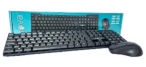 Kit Teclado E Mouse sem fio 2.4G Inova KEY-8388