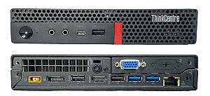 Mini CPU PC Lenovo Thinkcentre M920Q Core i3 8ª geração 8GB RAM 120GB SSD