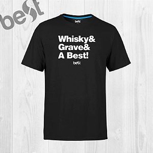 Camiseta Long Line Whisky & Grave