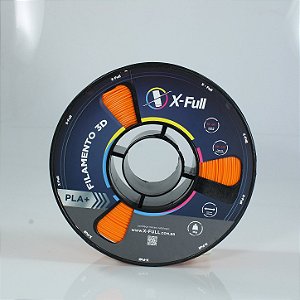 Filamento 3D PLA+ Laranja 1.75mm 1kg
