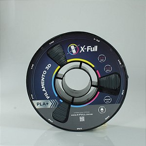 Filamento 3D PLA+ Cinza 1.75mm 1kg