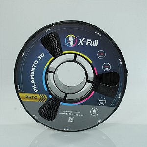 Filamento 3D PETG Preto 1.75mm 1kg