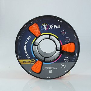 Filamento 3D PETG Laranja 1.75mm 1kg