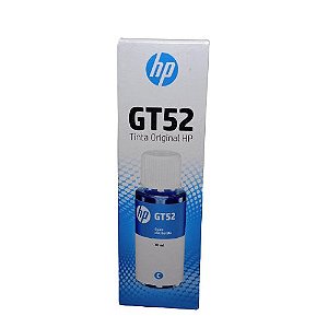 Refil de Tinta Para Impressora HP GT52 | M0H54AL | Ciano 70ml Deskjet 5822 | 5810 | 5820 ORIGINAL