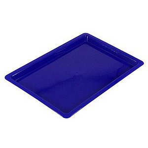 Bandeja Plastica Azul - Grande - Nova OGP