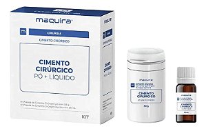 Kit Cimento Cirúrgico Maquira - Líquido 20ml + Pó 50grs
