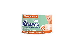 Fita Microporosa Missner 2,5cm X 10m - Branco