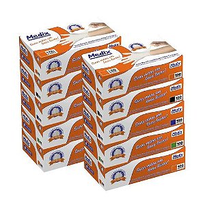 Luva de Látex Medix Para Procedimento-P cx com 10 unidades