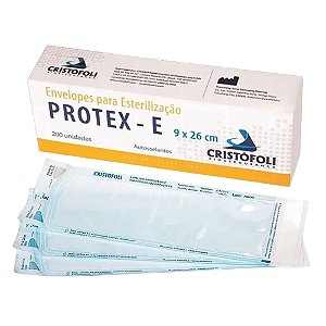 Envelopes P/ Est. Autosselante Protex-E 90mmX260mm C/ 200Unids - Cristófoli