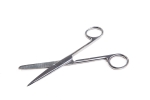 Tesoura Cirurgica Romba Romba Profissional Reta 11,5cm