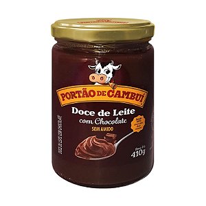 DOCE DE LEITE COM CHOCOLATE 415G PORTÃO DE CAMBUI
