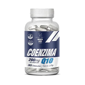 Coenzima Q10 200mg Health Labs 30 Cápsulas