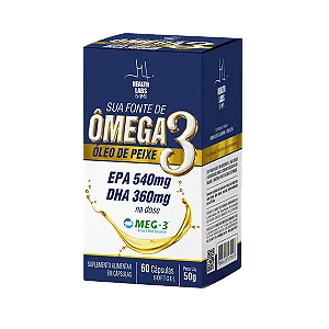 Ômega 3 Health Labs 60 cápsulas