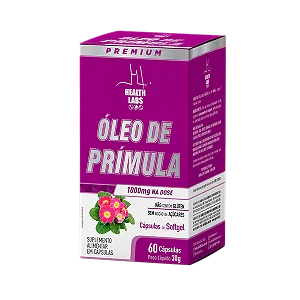 Óleo de Prímula 60 Cápsulas Health Labs