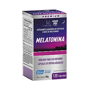 Melatonina Health Labs 120 cápsulas
