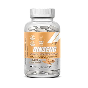 Ginseng 60 cápsulas Health Labs