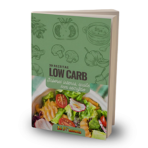 E-book 30 Receitas Low Carb Fáceis de fazer