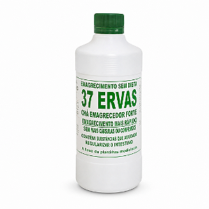 Chá Emagrecedor 37 Ervas Natural