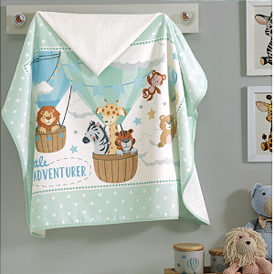 Toalha de Banho com Capuz Velour