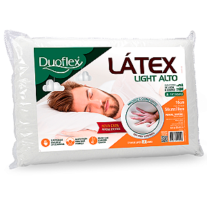 Travesseiro Látex Light Alto - Duoflex