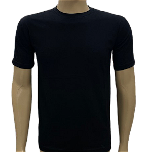 Camisa Básica unisex 100% algodão adulto