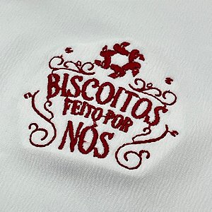 Bordado em fardamento - Biscoitos feito por nós
