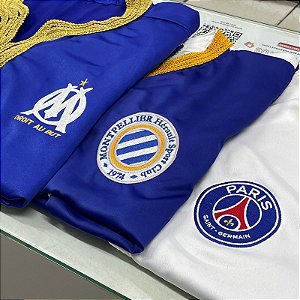 Bordados em fardamentos para times de futebol