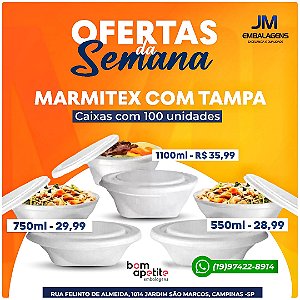 OFERTA MARMITEX ISOPOR BOM APETITE