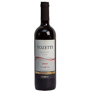 Vinho Merlot Tozetti 750ml | Safra 2022