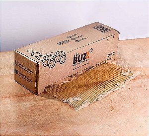 Papel Kraft Colmeia Buzz 38cm x 100m rende 160m