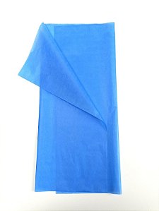 Papel de Seda 48x60cm Pacote 100 Folhas | Azul Celeste