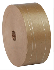 Fita Gomada 70mm Lisa Com Reforço 200m | 1 Unidade