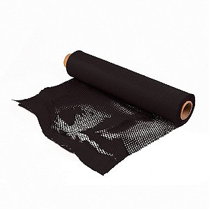 Papel Kraft Colmeia Buzz Preto 50cm x 100m rende 160m | REFIL