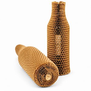 Kit 10 Buzz Sleeve 50cm Com Um Lado Selado Papel Kraft Proteção