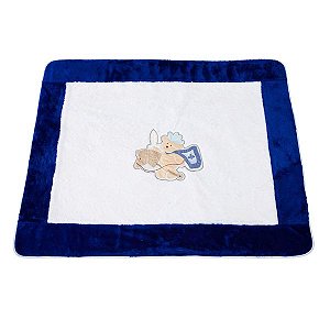 Tapete Para Quarto de Bebê Prince Azul 01 Peça - Coleção Conforto