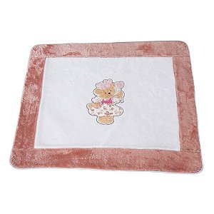 Tapete Para Quarto de Bebê Princess Rosa 01 Peça - Coleção Conforto