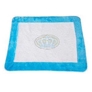 Tapete para Quarto de Bebê King Azul 01 Peça - Coleção Conforto