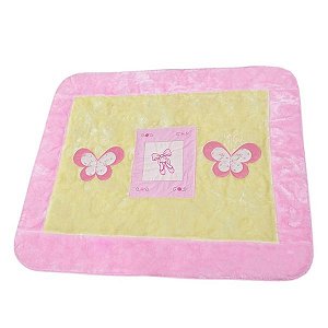 Tapete para Quarto de Bebê Babi Rosa 01 Peça - Coleção Luxo