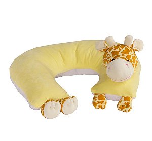 Almofada de Amamentação Para Bebê Bichos Savana Girafa