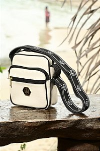 ShouderBag Off-White Pingente Elástico Db