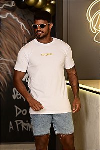 Camisa Branca De Buenas Encorpado Peito