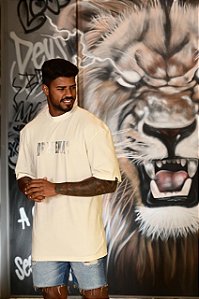 Oversized Off-White De Buenas Gótico Furta-cor