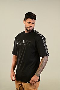 Oversized Preta Elástico Brand Exclusive
