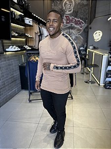 Suéter Cappuccino Elastico Embossing