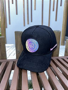 Boné Preto Circular Furta-Cor De Buenas