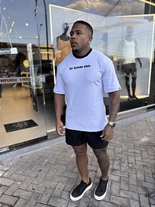 Oversized Branca Algodão Egípcio De Buenas